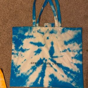 Tie dye spell bags